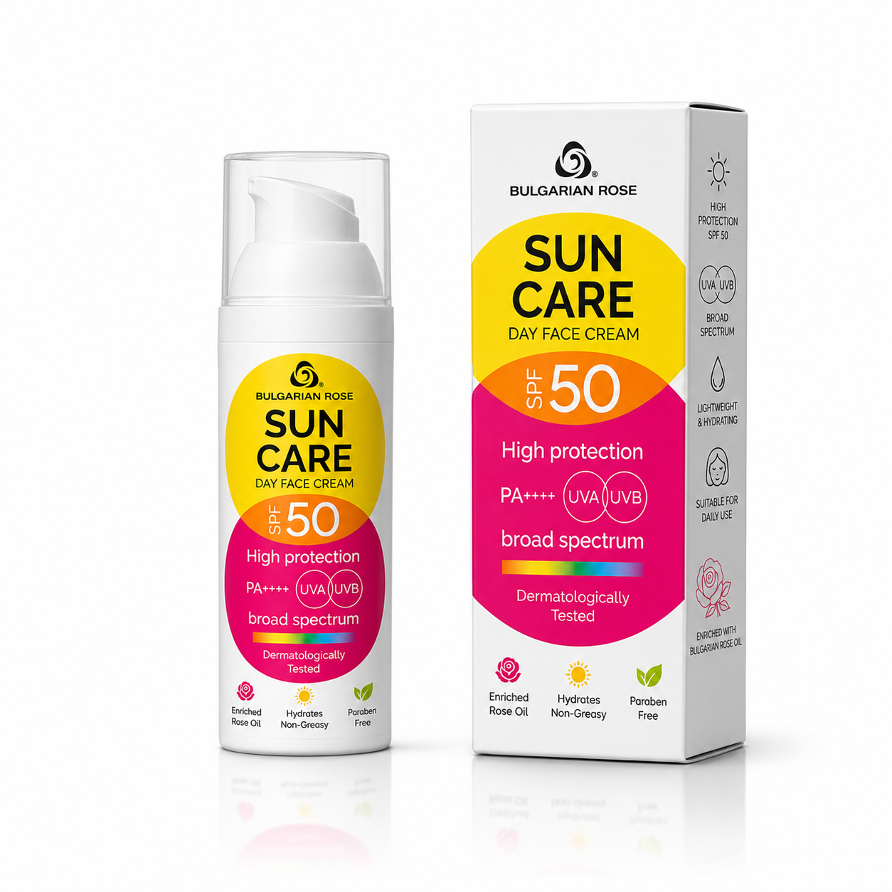 Denní krém na obličej s ochranou SPF 50
