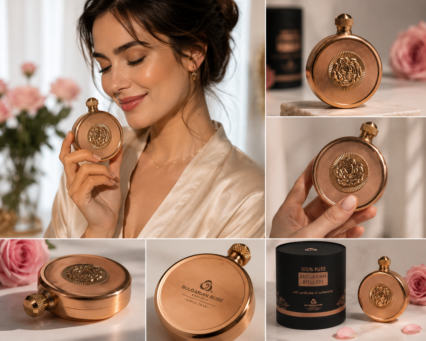 100% čistý bulharský růžový olej 7 ml 🌹 od Bulgarian Rose Karlovo