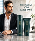 Luxusní pánská sada se sprchovým gelem a gelem na holení Bulharská Růže For Men